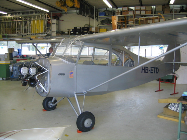 Aeronca Champion 7BCM HB-ETD