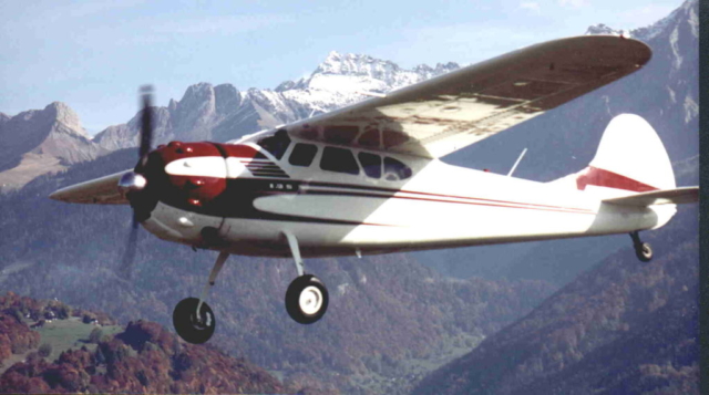Umbau Cessna C195 NC3081B